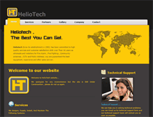 Tablet Screenshot of heliotech-eg.com